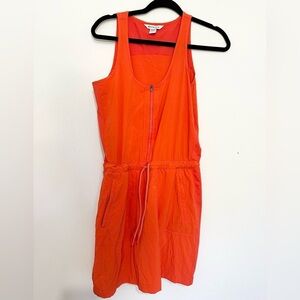 Athleta Orange Mini Dress